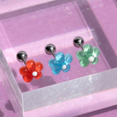 【即納】アクリル花ピアッシング Piercing SET ME UP♡